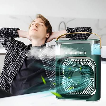 Portable Air Cooler Fan with Mist Spray