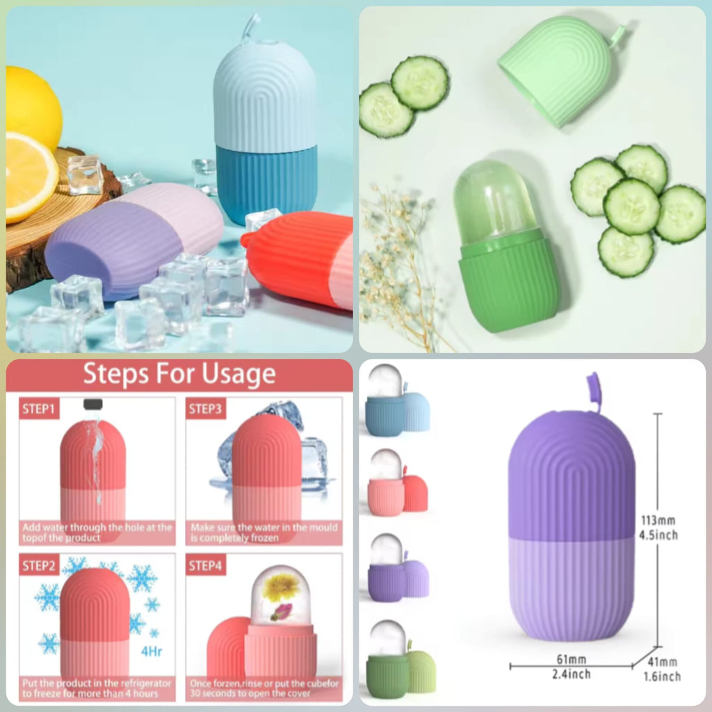 Ice Roller Face Massager & Skin Care Tool