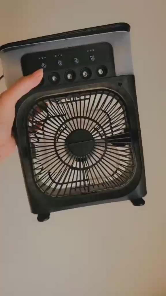 Portable Air Cooler Fan with Mist Spray
