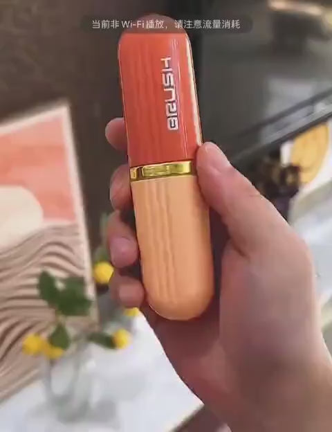 Portable Shoe Cleaning Brush with Built-In Soap Dispenser